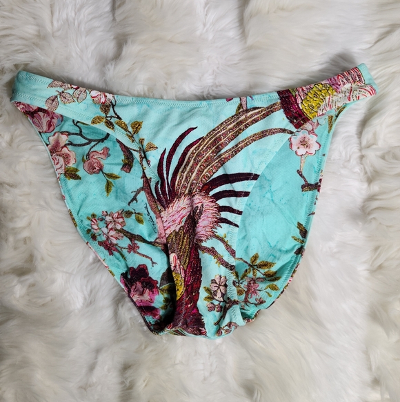 Cavalli x Skims Fagianella Print Dipped Mid Coverage Bottom X-Small Women. NWT. - Picture 2 of 5